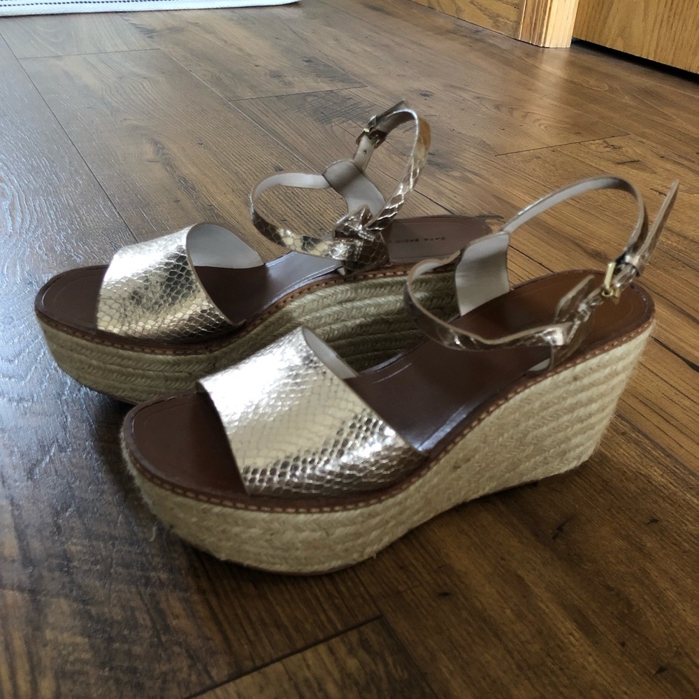 Zara espadrille wedge